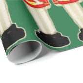 Londoner WeihnachtsWeihnachten Geschenkpapier (Rolleneckpunkt)