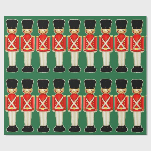 Londoner WeihnachtsWeihnachten Geschenkpapier (Flach)