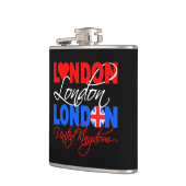 Londoner Zollfahne Flachmann (Links)