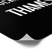 Londons beliebte Plätze auf einem typografischen P Poster (Ecke)