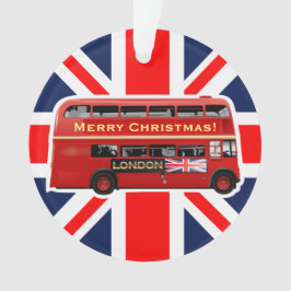 Londons berühmter roter Bus Ornament