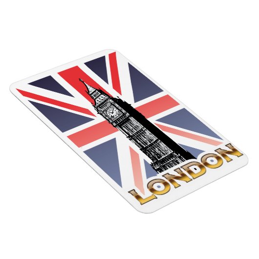 Londons Big Ben Magnet (Rechte Seite)