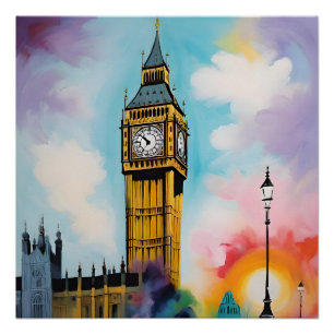 Londons Big Ben  Poster