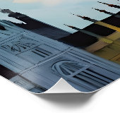 Londons Big Ben Poster (Ecke)