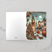 Londons festlicher Splendor - ein lebendiger Weihn (Äußere Ablage)