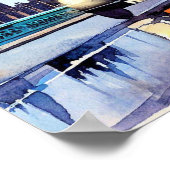 Londons Ikonische schwarze Taxistände, (B) Poster (Ecke)