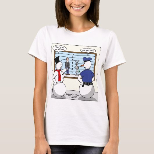 Londons Times Cartoon T-Shirts (Vorderseite)