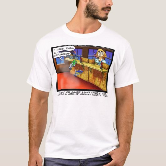 Londons Times Cartoon T-Shirts (Vorderseite)