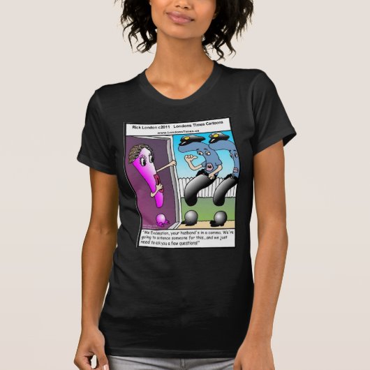 Londons Times Cartoon T-Shirts (Vorderseite)