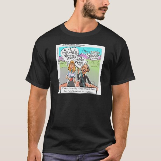 Londons Times Cartoon T-Shirts (Vorderseite)