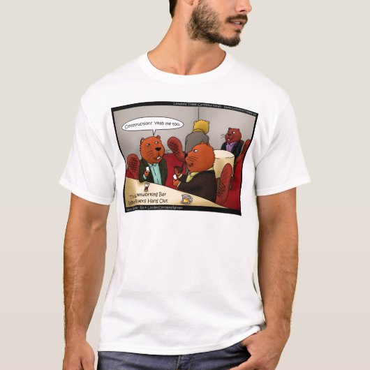 Londons Times Cartoon T-Shirts (Vorderseite)