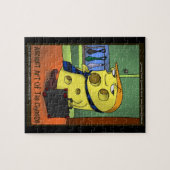 Londons Times Cartoon Tai Chi Funny Jigsaw Puzzle (Horizontal)