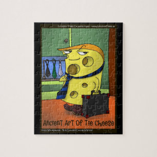 Londons Times Cartoon Tai Chi Funny Jigsaw Puzzle