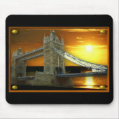 Londons Tower Bridge in Fantasy Sunshine Mousepad (Vorne)
