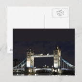 Londons Tower Bridge Postkarte (Vorne/Hinten)