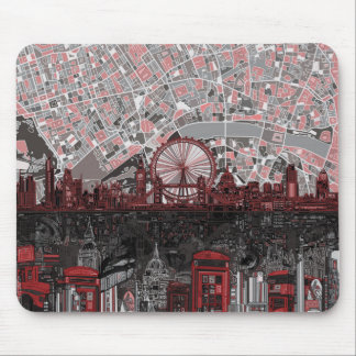 Londonskyline abstrakt mousepad