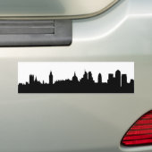 Londonskyline-Silhouette Cityscape Autoaufkleber (Auf Auto)