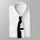 Londonskyline-Silhouette Cityscape Krawatte (Gebunden)