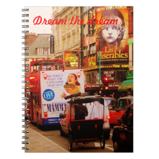 Londontraumnotizbuch Notizblock