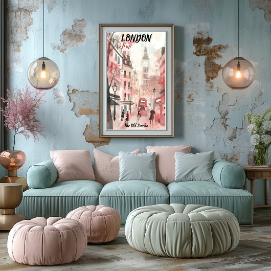 Londres: El Viejo Humo. Poster