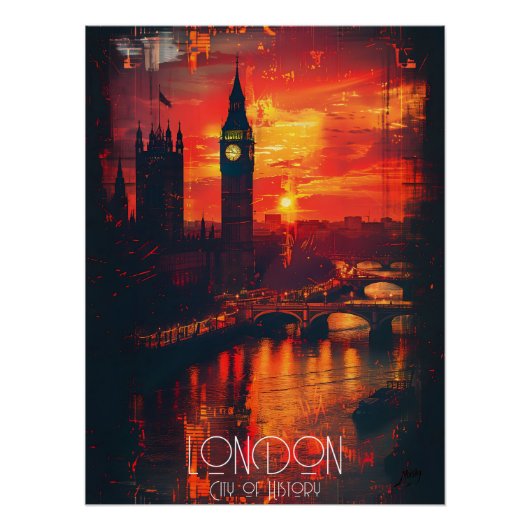 Londres: La Ciudad de la Historia Poster (Vorderseite)
