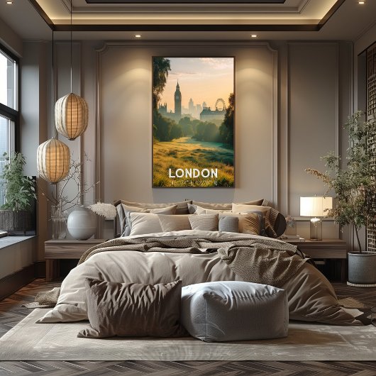 Londres: La Ciudad del Big Ben - Parques y Skyline Poster