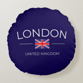 Londres Rundes Kissen