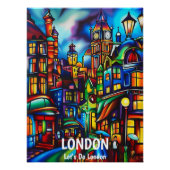 Londres: Vamos a Londres Poster (Vorderseite)