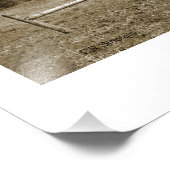 "LONE BARN" von CR Sinclair Fotodruck (Ecke)