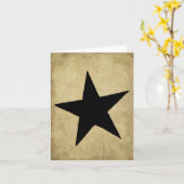 Lone Black Star - Prim Lil Mitteilungskarten (Gelbe Blume)