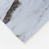 Lone Bull Elk in Snow | Yellowstone-Nationalpark Fleecedecke (Ecke)