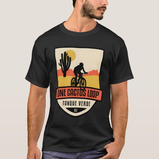 Lone Cactus Loop � Tanque Verde T-Shirt (Vorderseite)