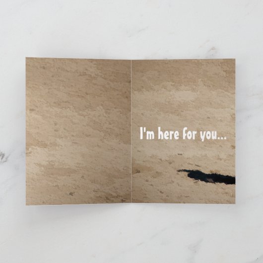 Lone Cowboy Karte (Innenseite)