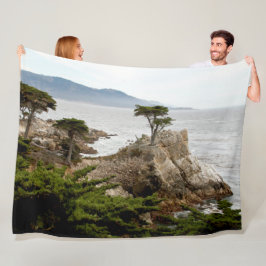 LONE CYPRESS Large Fleece Blanket