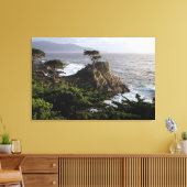 Lone Cypress - Leinenprint Leinwanddruck (Insitu (Wohnzimmer))