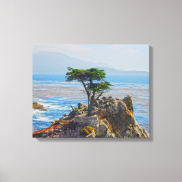 Lone Cypress, Monterey, California Canvas Print Leinwanddruck