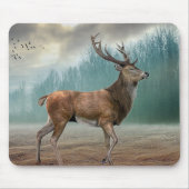 Lone Dee in Misty Forest Mousepad (Vorne)