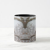 Lone Eagle in Snow Squall Tasse (Zentrum)