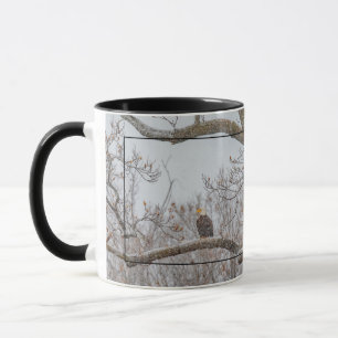 Lone Eagle in Snow Squall Tasse