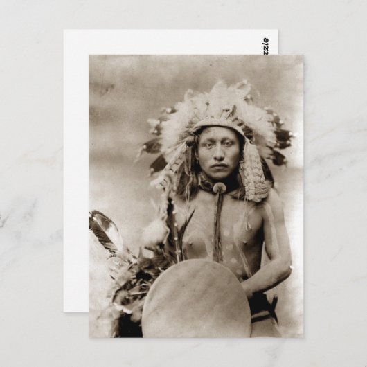 Lone Elk Postkarte (Vorne/Hinten)