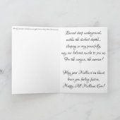 "Lone Fir Friedhof Crypt" Hallowe’en Card #2 Karte (Innenseite)