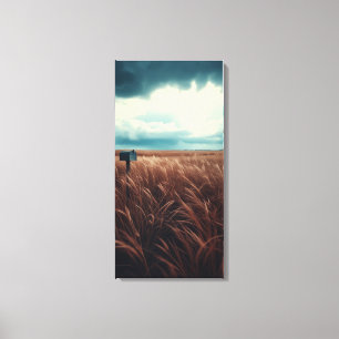Lone Guardian - Die Silent Watcher Canvas Print Leinwanddruck