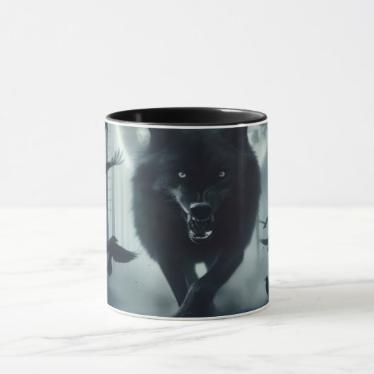 Lone Hunter Coffee Tasse (Zentrum)