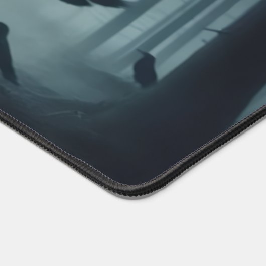 Lone Hunter Desk Mat Schreibtischunterlage (Ecke)