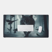 Lone Hunter Desk Mat Schreibtischunterlage (Tastatur & Maus)