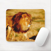 Lone Lion Mousepad (Mit Mouse)
