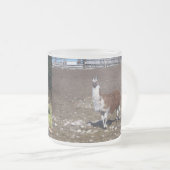 Lone Lllama Mattglastasse (VorderseiteRechts)