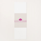 Lone Lotus Yogamatte (Rückseite)