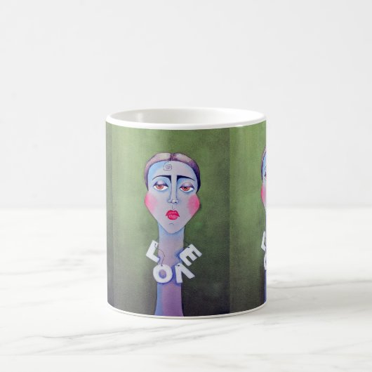 "Lone Love" Kaffeetasse (Mittel)