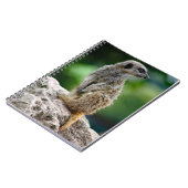 Lone Meerkat Notebook Notizblock (Linke Seite)
